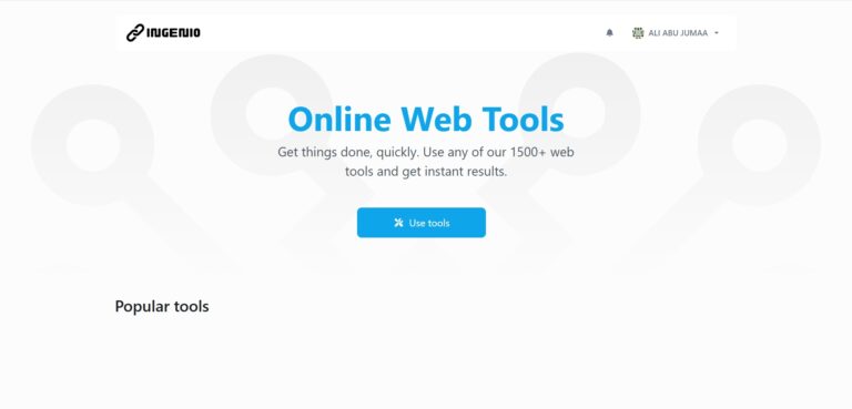 ingenio web tools
